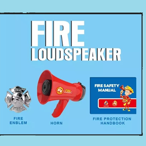 ست بلندگوی آتش نشانی FIRE LOUDSPEAKER SET_اسباب بازی